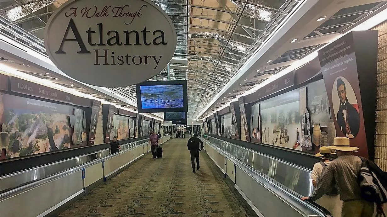 Atlanta Airport Food Map Concourse E