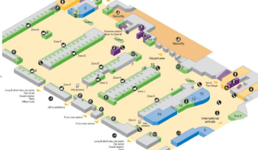 Gatwick Airport Map